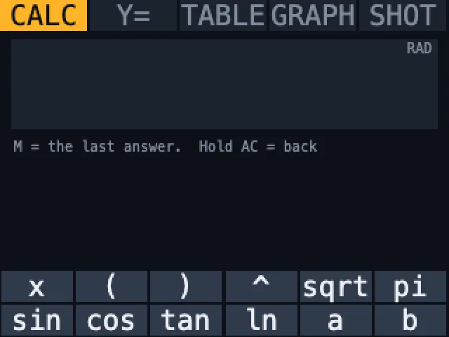 Graph Machine running on the machine